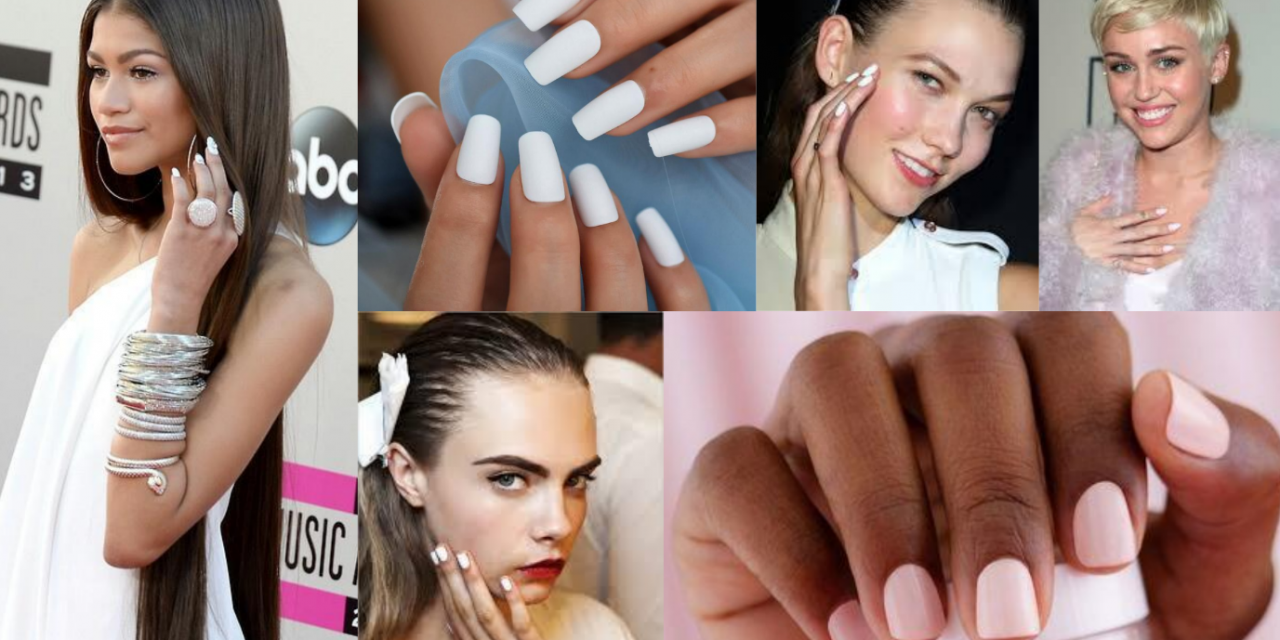 How to: Nail The All-White Mani