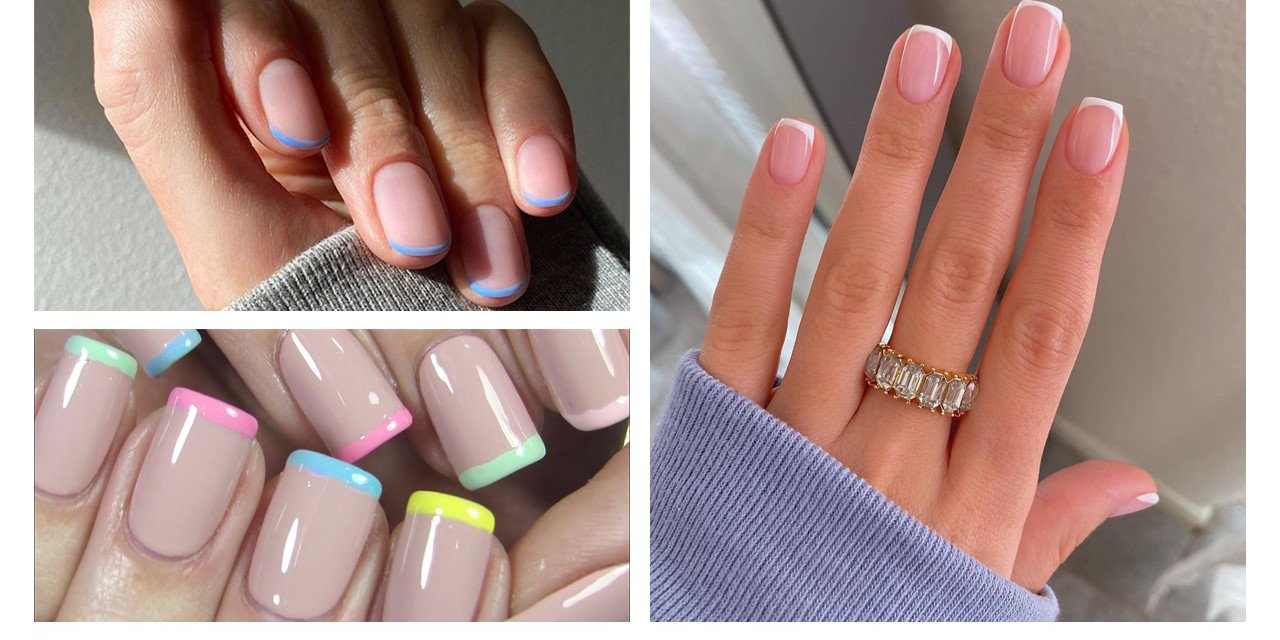 Which do you prefer: French manicures or those with colored polish? - Quora