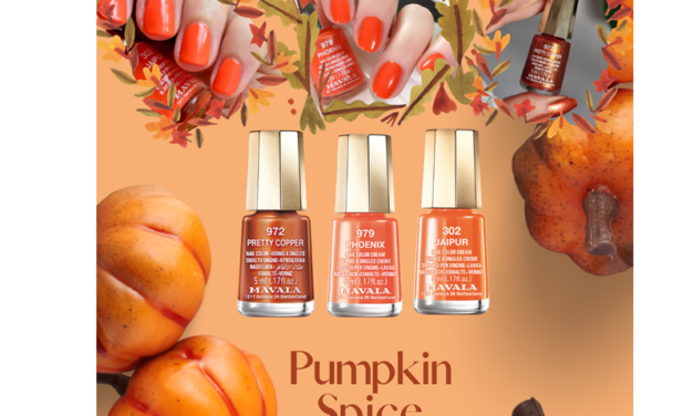 Pumpkin Spiced Mani With Mavala